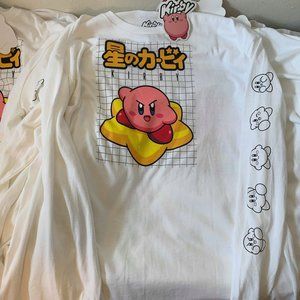 Kirby Star Riding Men's Long Sleeve